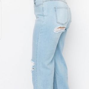 Plus Size Peek A Boo Jeans